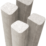 Армированный бетонный столб